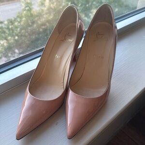 Christian Louboutin Kate Nude Pumps